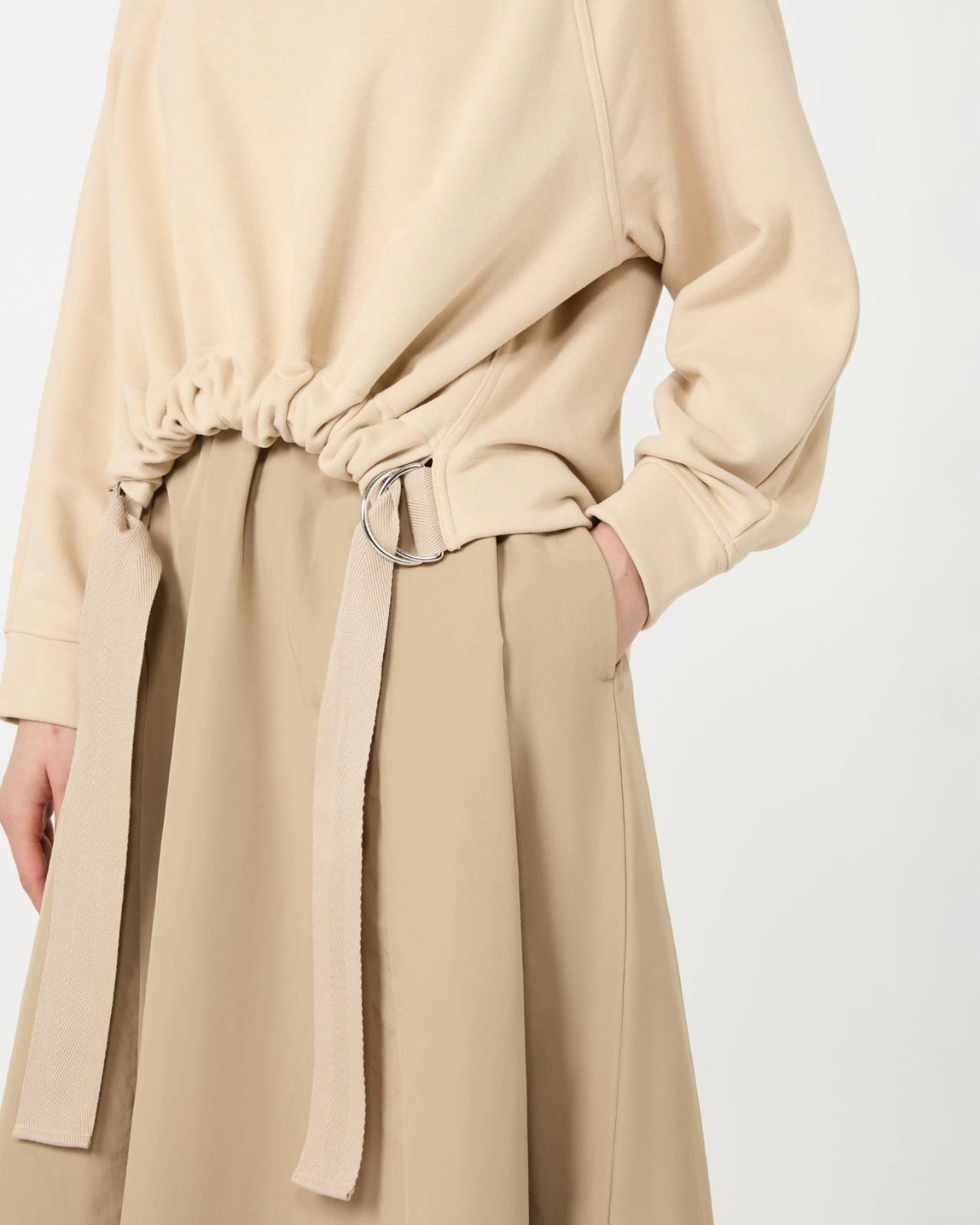 Destino 2 Piece Sweatshirt Dress Combo - Hazelnut