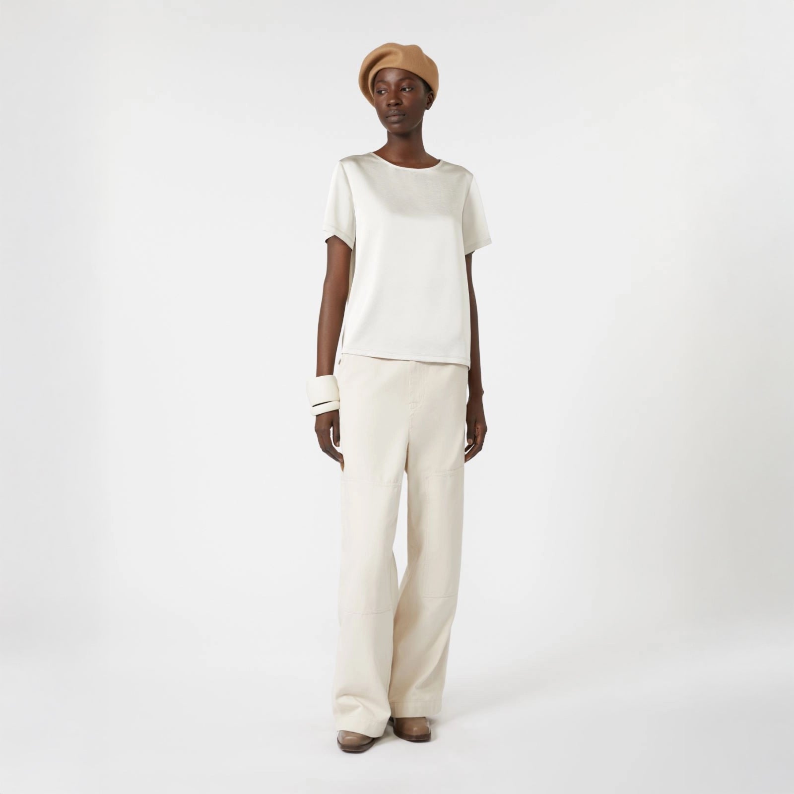Gilbert Short Sleeve Tee - Ivory