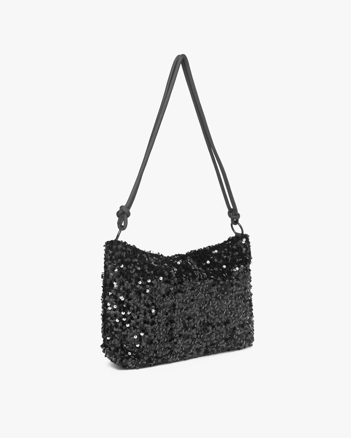 Day Sequin Shoulder Bag - Black