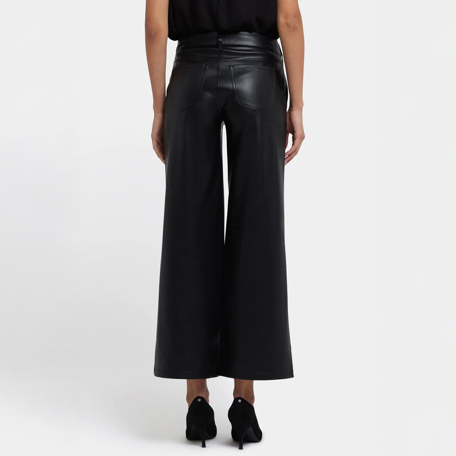 Wide Leg Trouser - Black