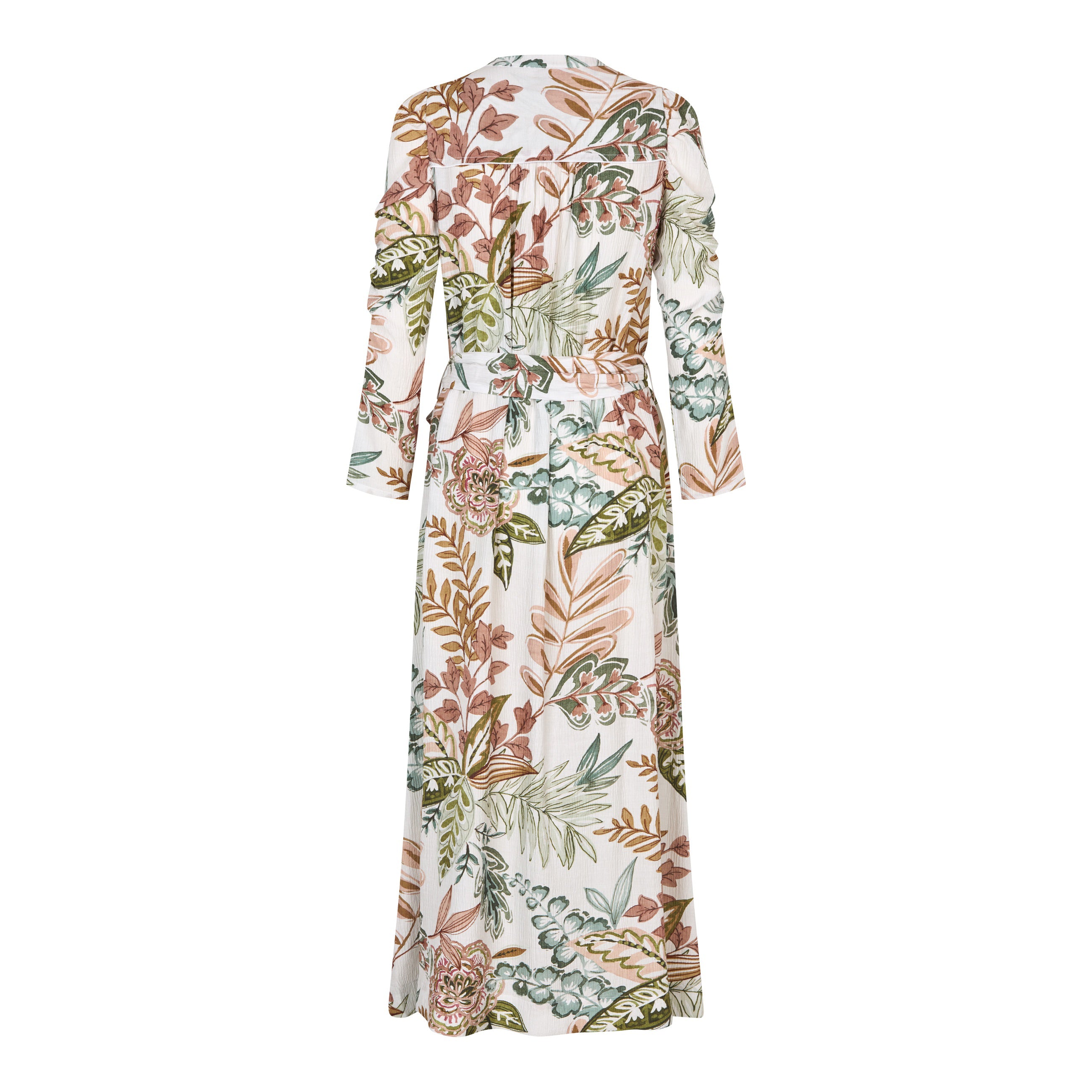 Yanna Gathered Dress - Passiflora