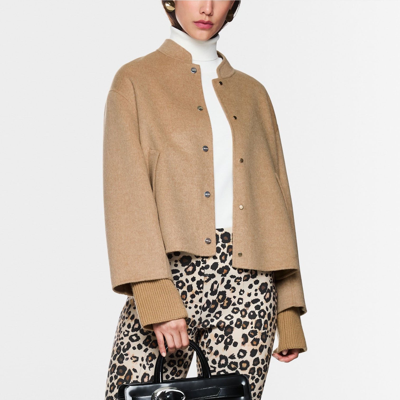 Double Face Wool Jacket - Warm Sand