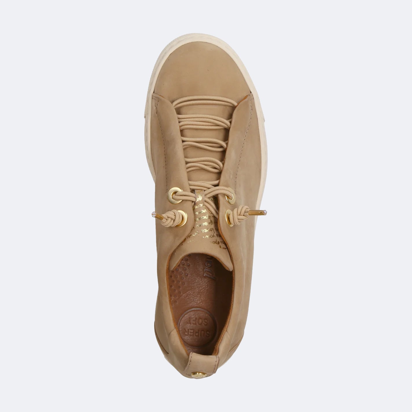 Elastic Lace Trainer - Nubuck