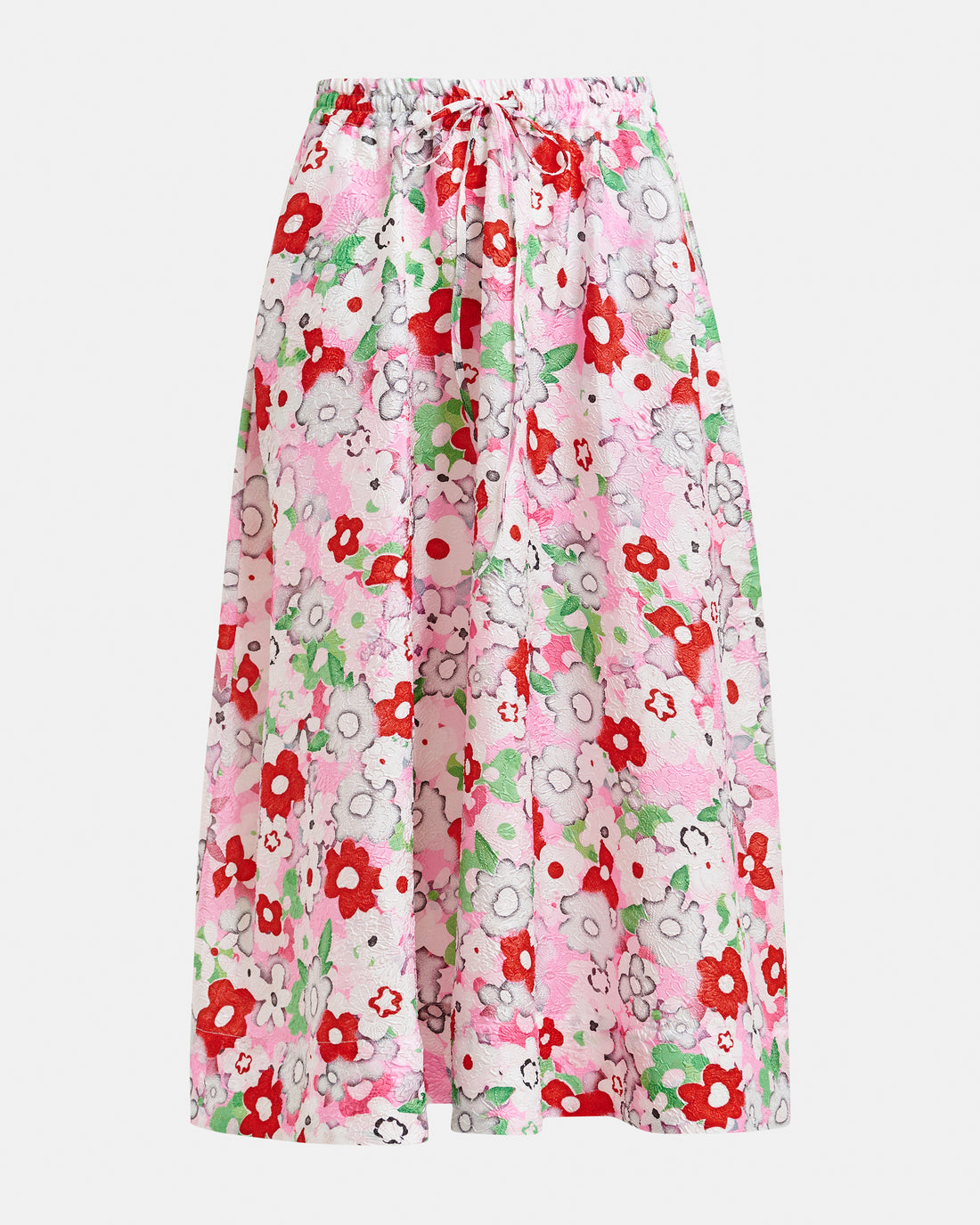 Julianne A Line Midi-Skirt - Cotton Andy