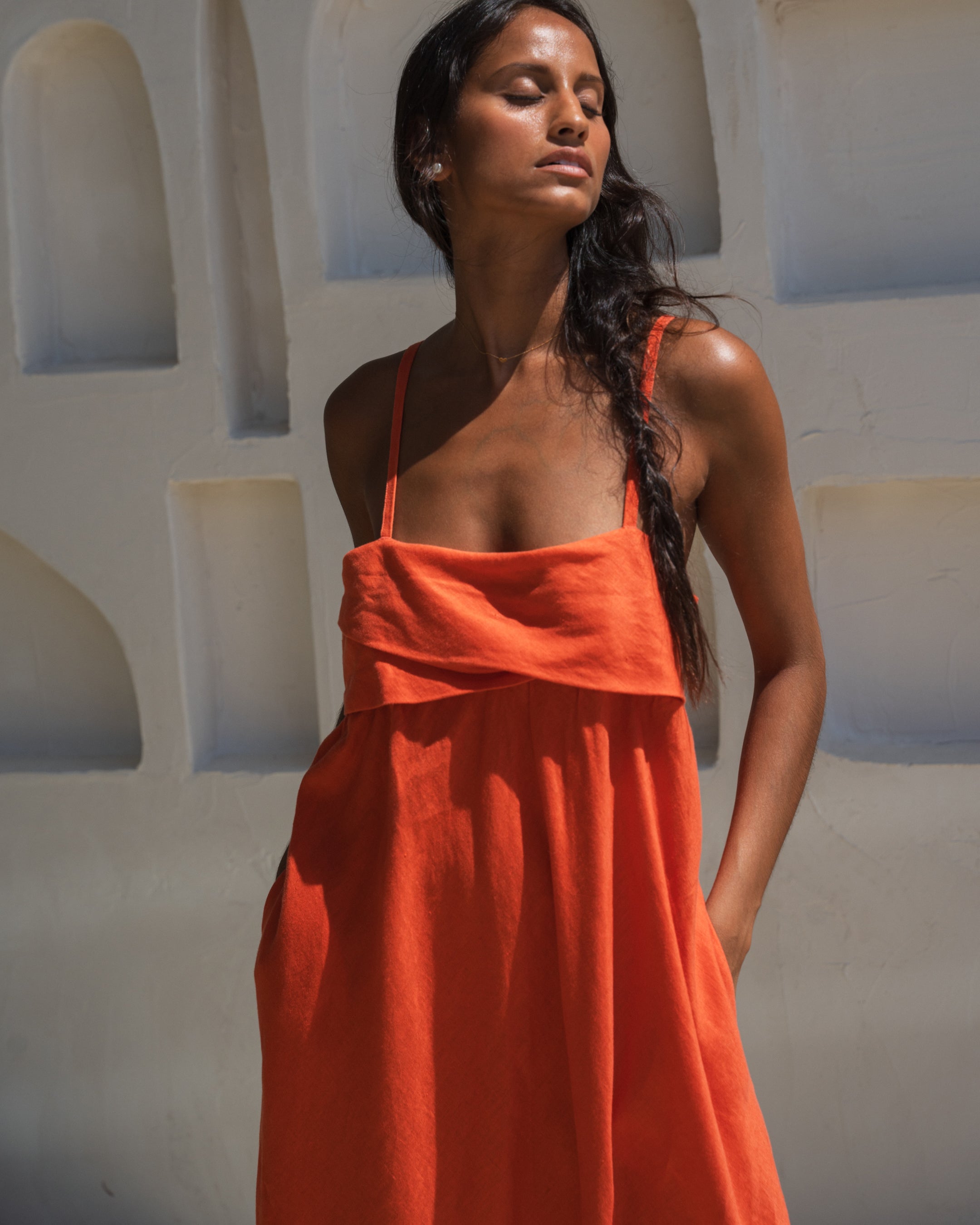 Kiko Linen Dress - Spritz