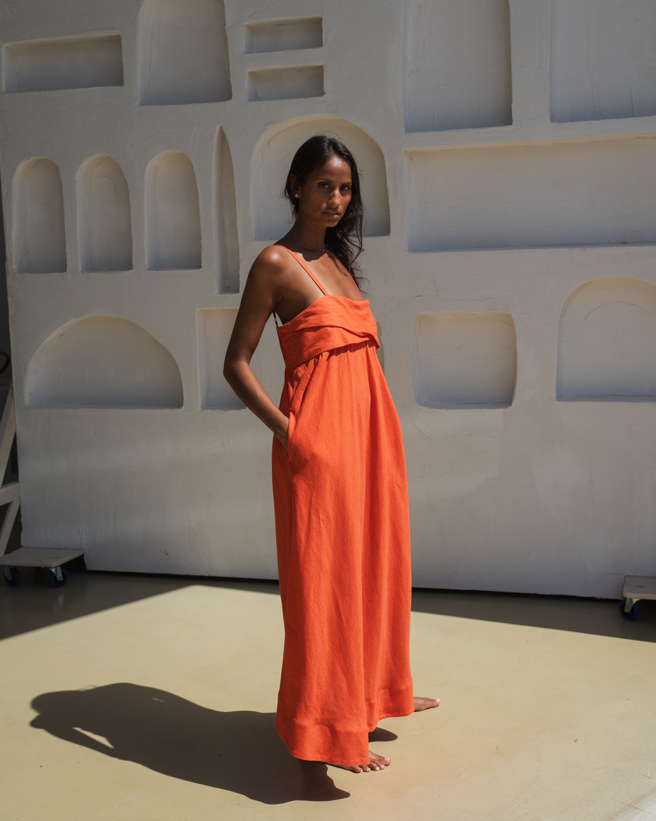 Kiko Linen Dress - Spritz