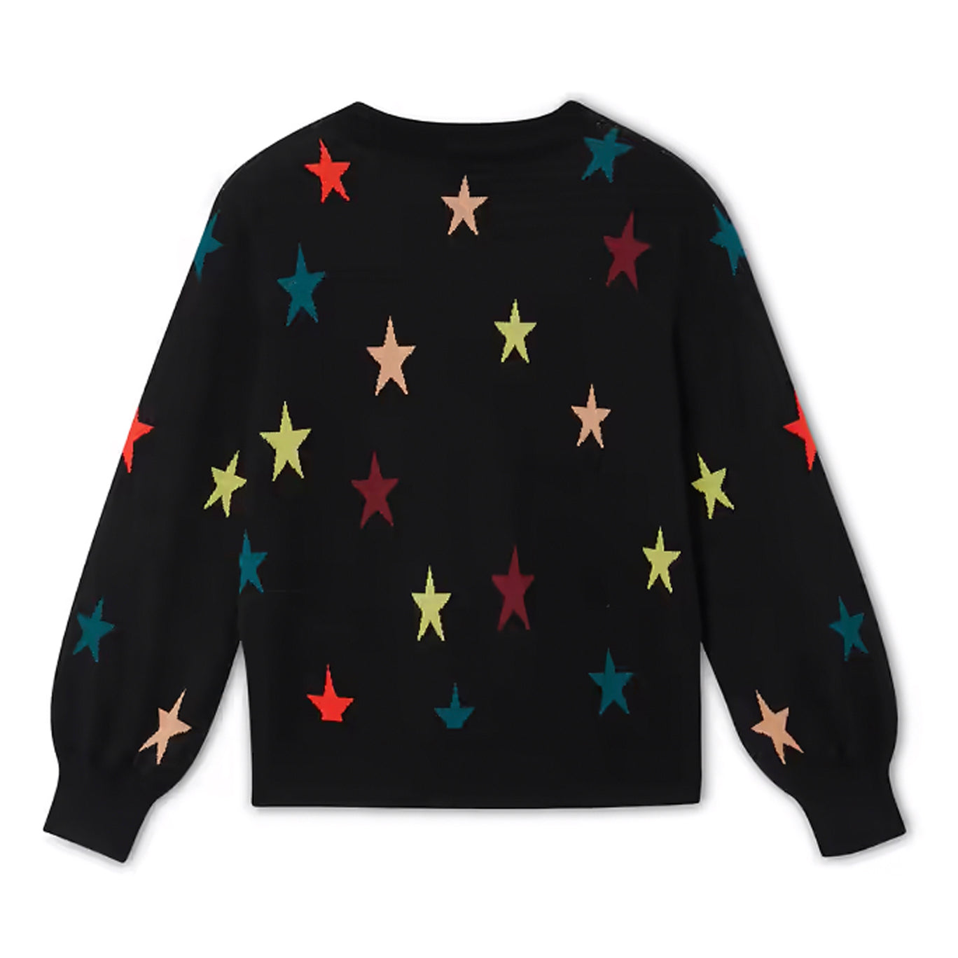 Star Cardigan - Black