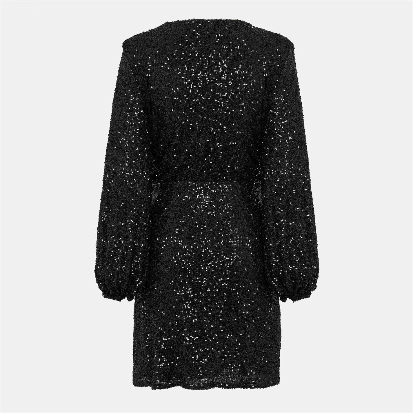 Black Sequin Mini Vienna - Black