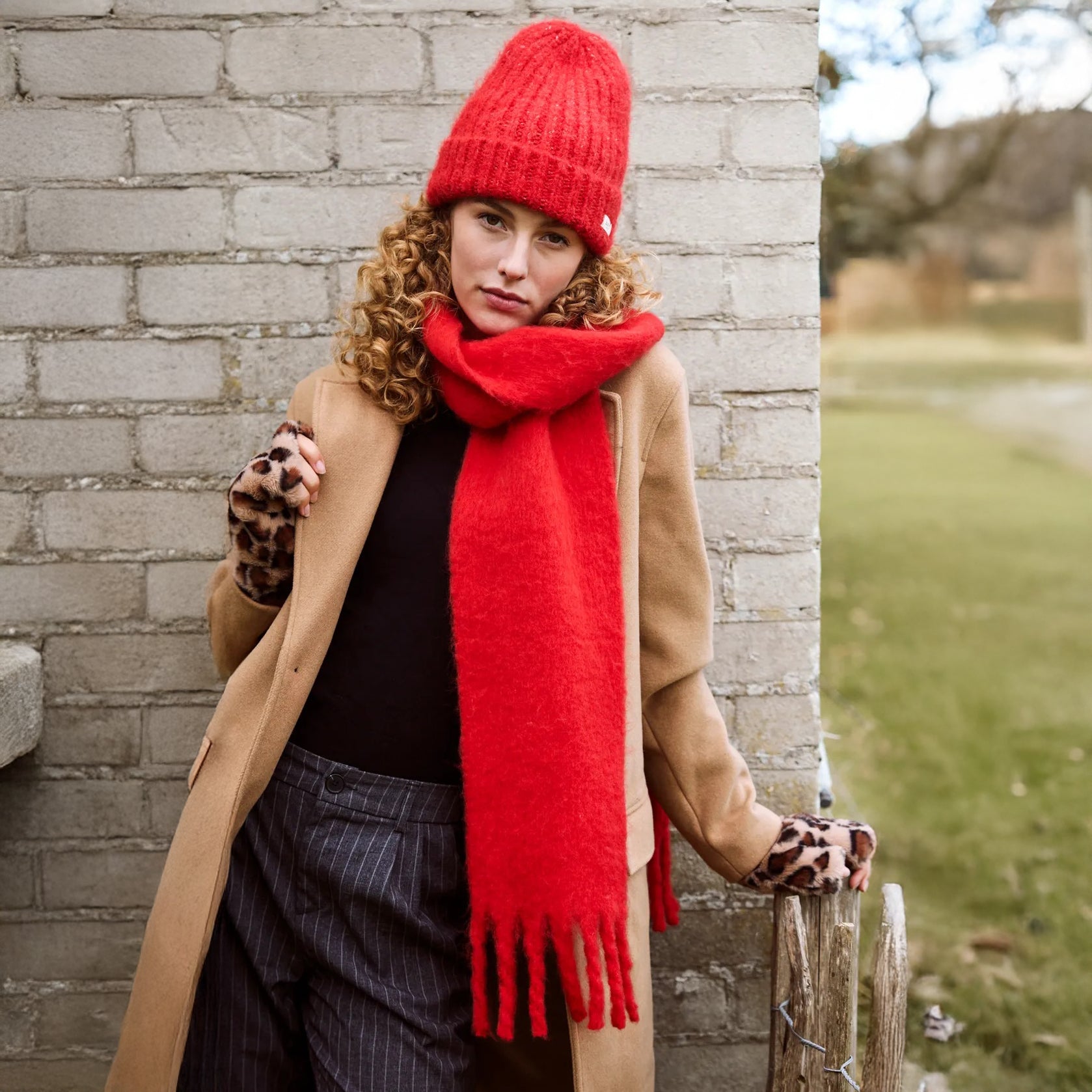 Keridda Scarf - Red