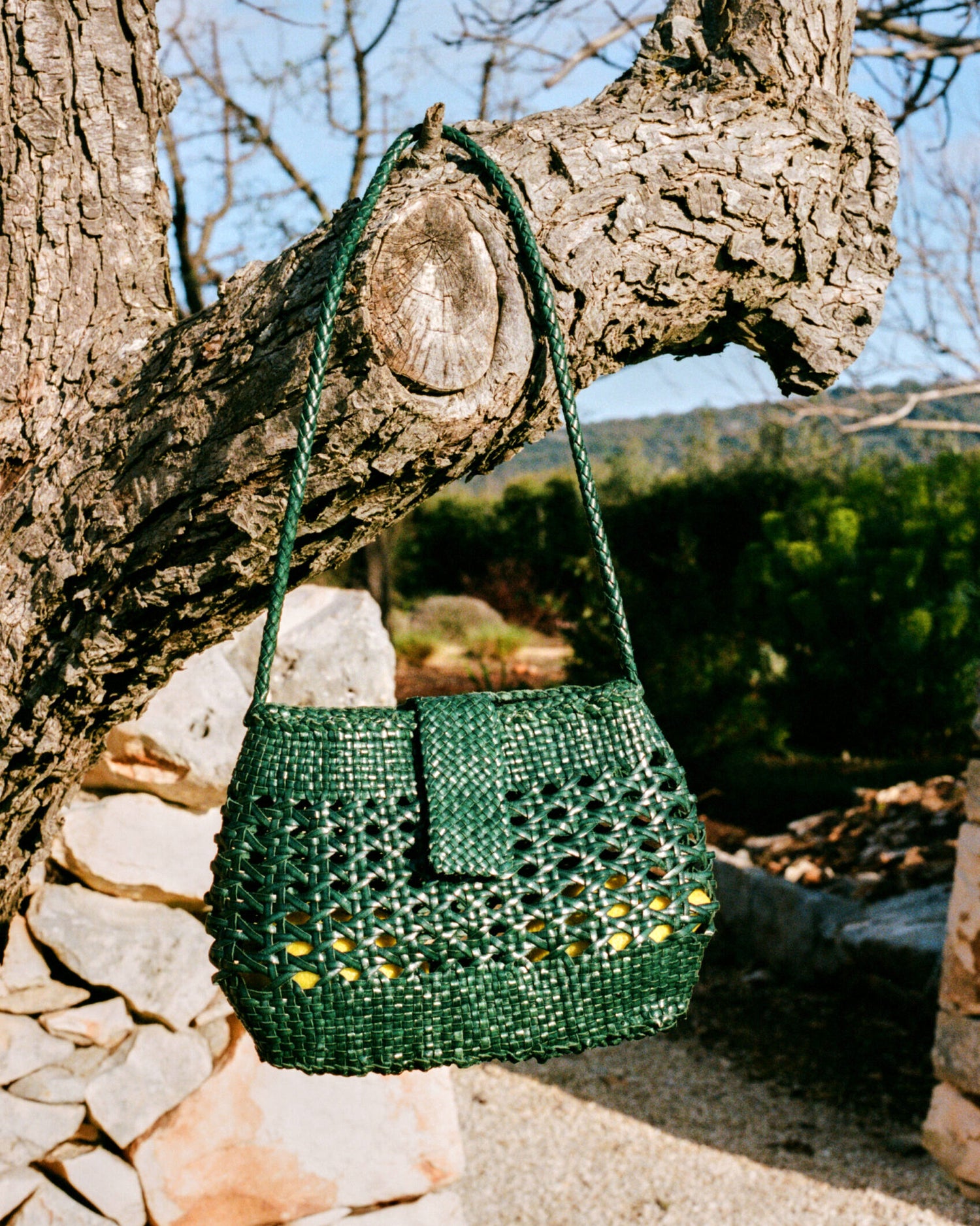 Rixo x Dragon Diffusion Amoria Bag - Green