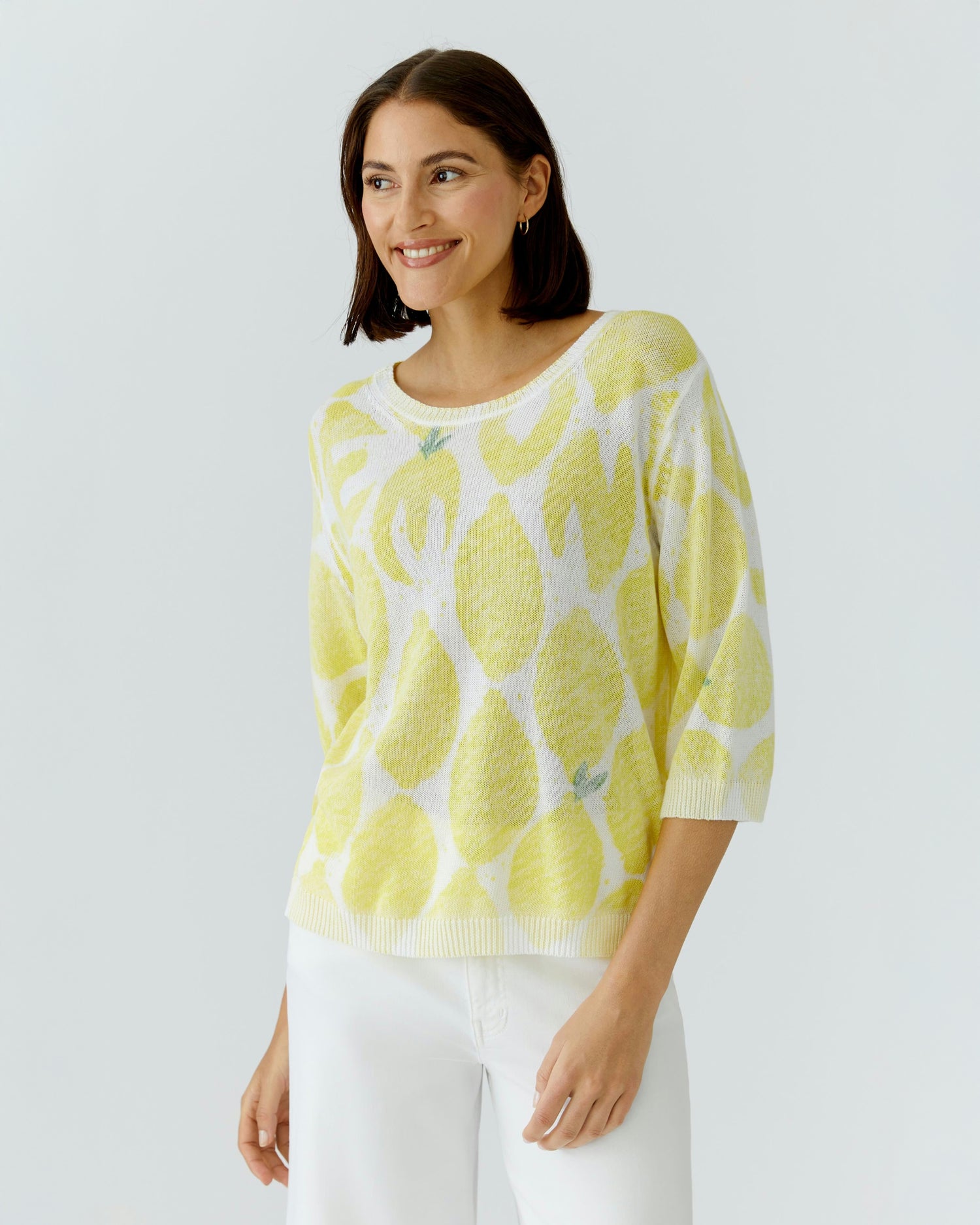 Lemon Knit Jumper - Lemon