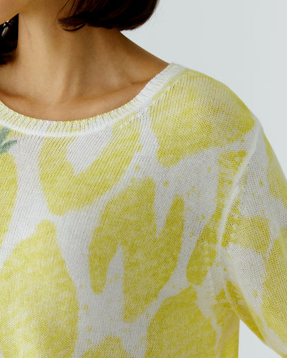 Lemon Knit Jumper - Lemon