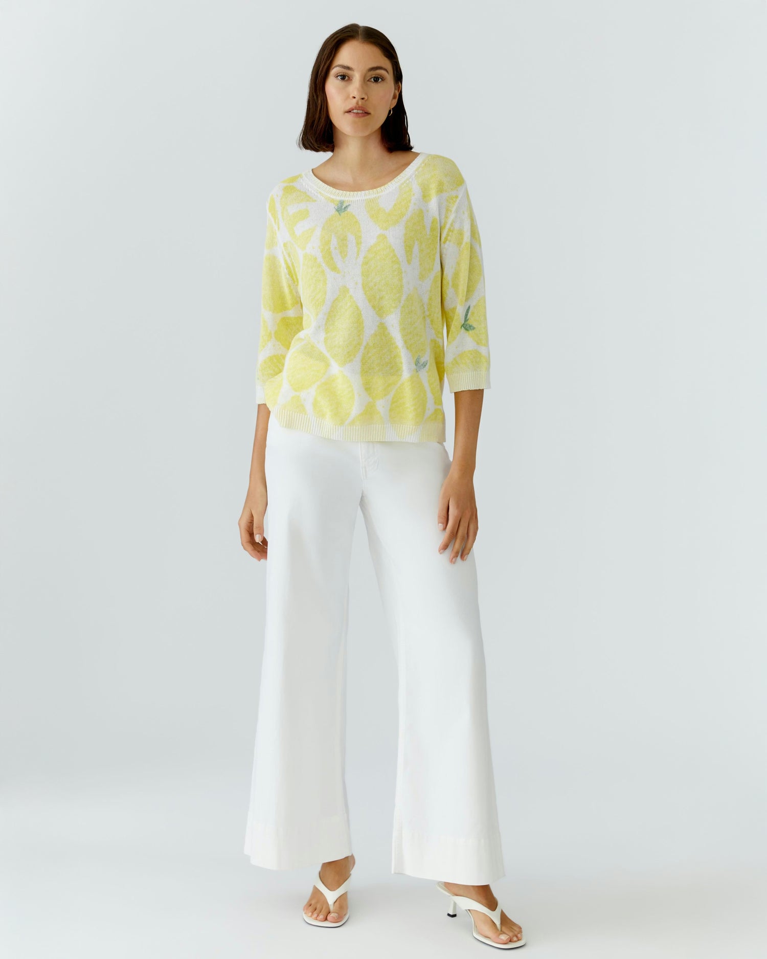 Lemon Knit Jumper - Lemon