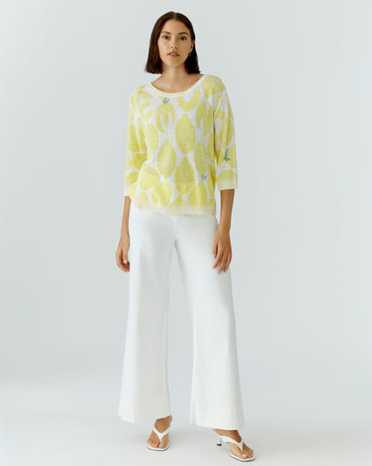 Lemon Knit Jumper - Lemon