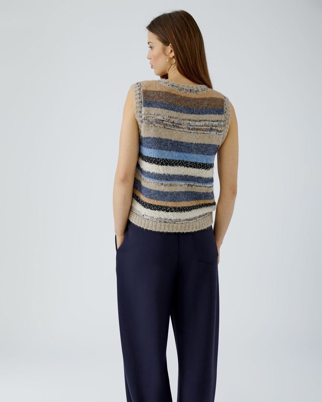 Stripe Sleeveless Tank - Multi