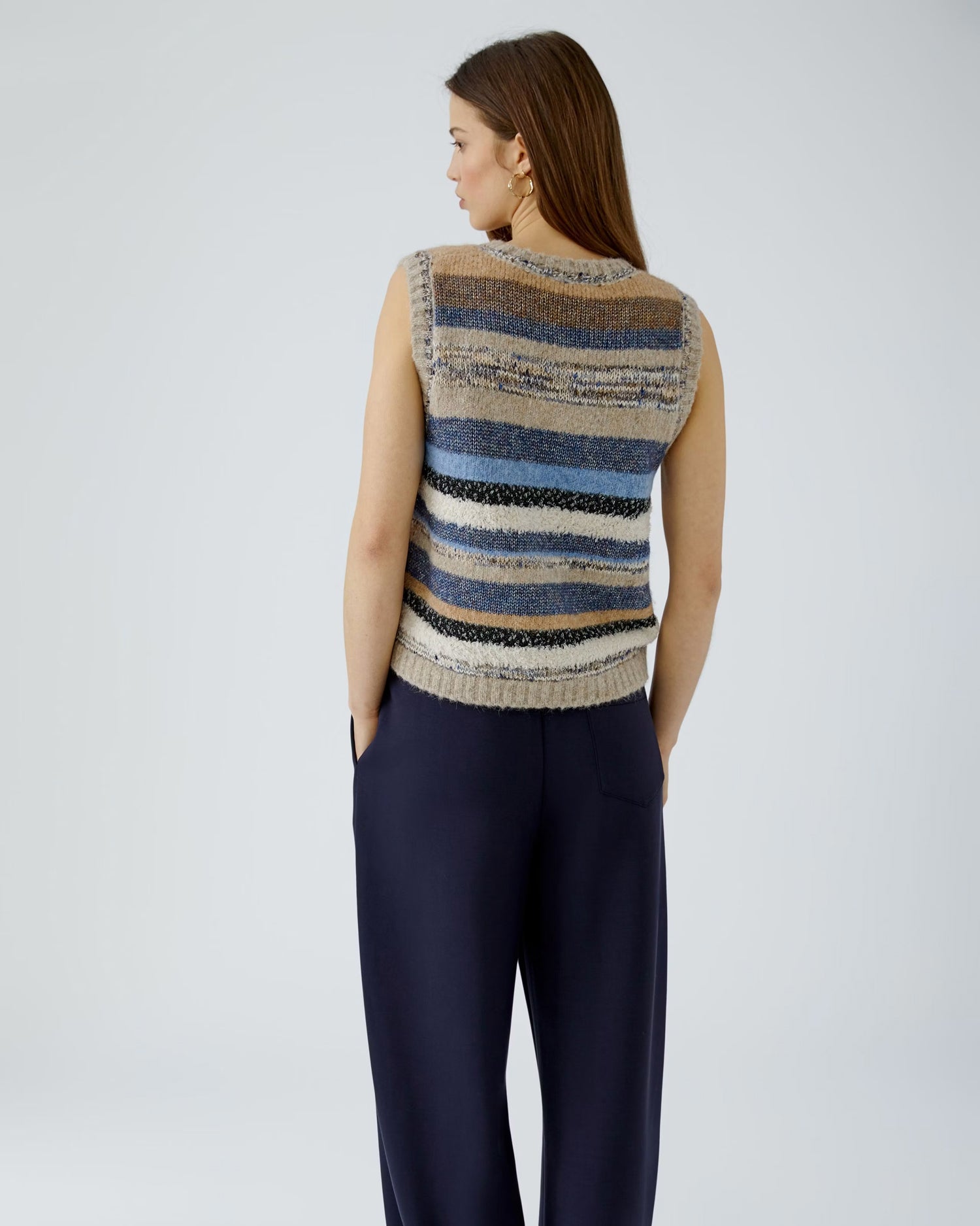 Stripe Sleeveless Tank - Multi