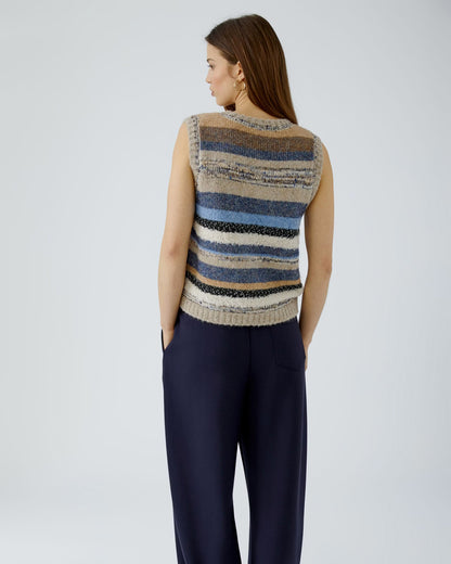Stripe Sleeveless Tank - Multi
