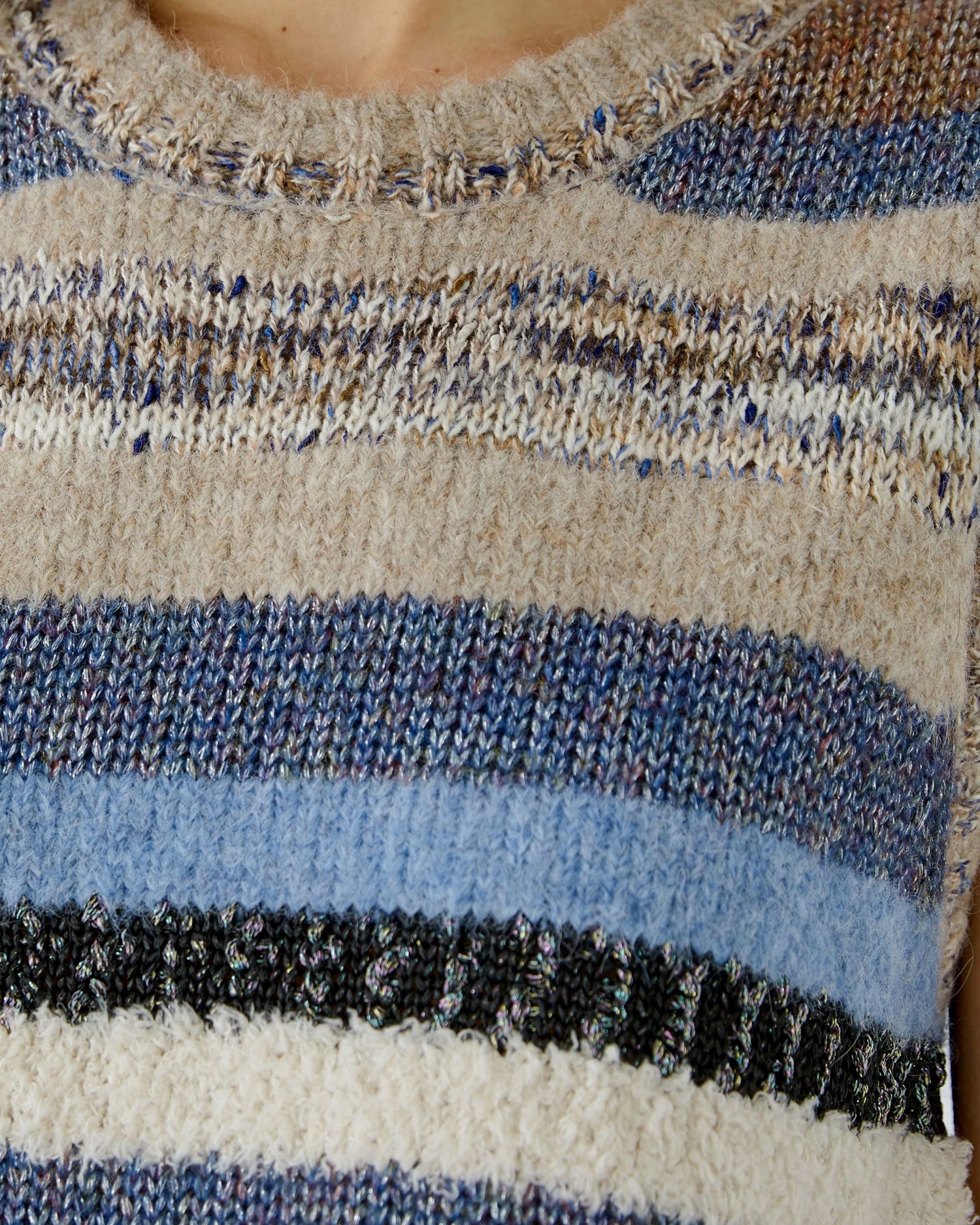 Stripe Sleeveless Tank - Multi