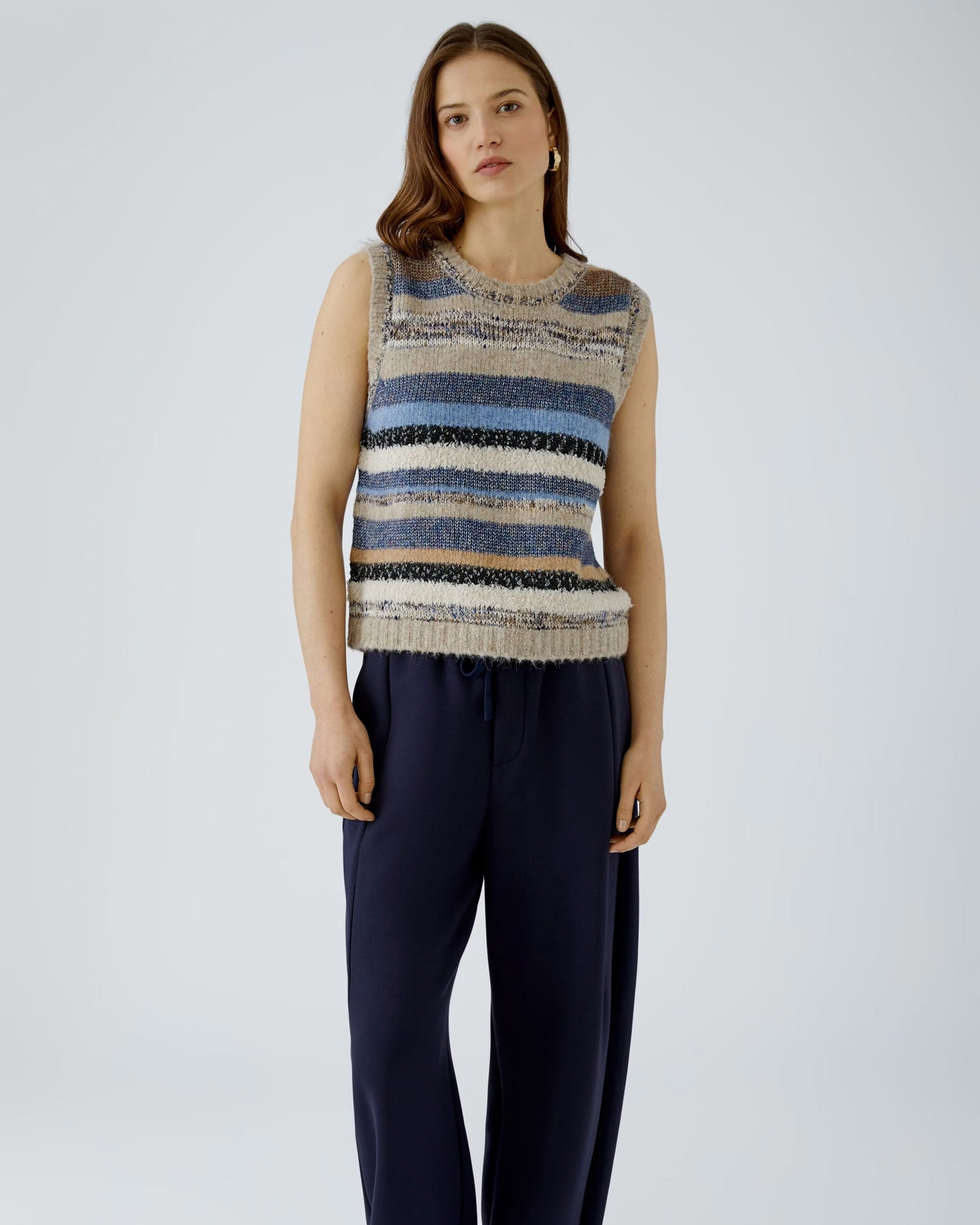 Stripe Sleeveless Tank - Multi