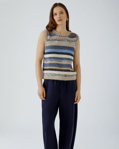 Stripe Sleeveless Tank - Multi