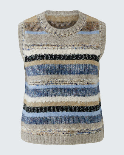 Stripe Sleeveless Tank - Multi