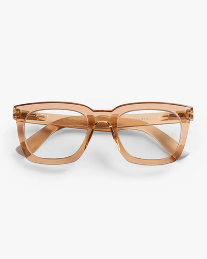 Max Glossy Reading Glasses - Rose
