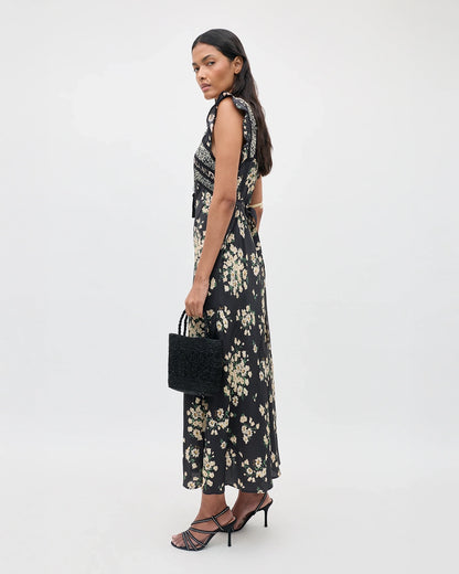 Bailee Dress - Amelia Gremlin Mix Black