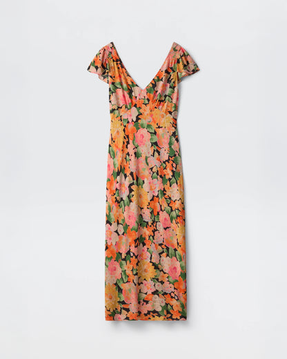 Cathy Dress - Chelsea Floral Black