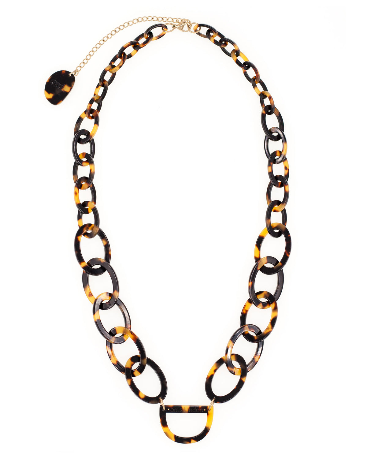 Original D Glasses Necklace - Tortoiseshell