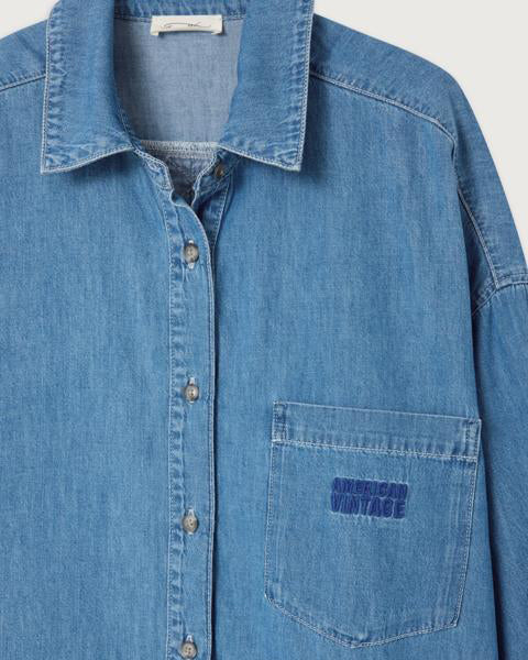 Izeway Blouse - Medium Blue