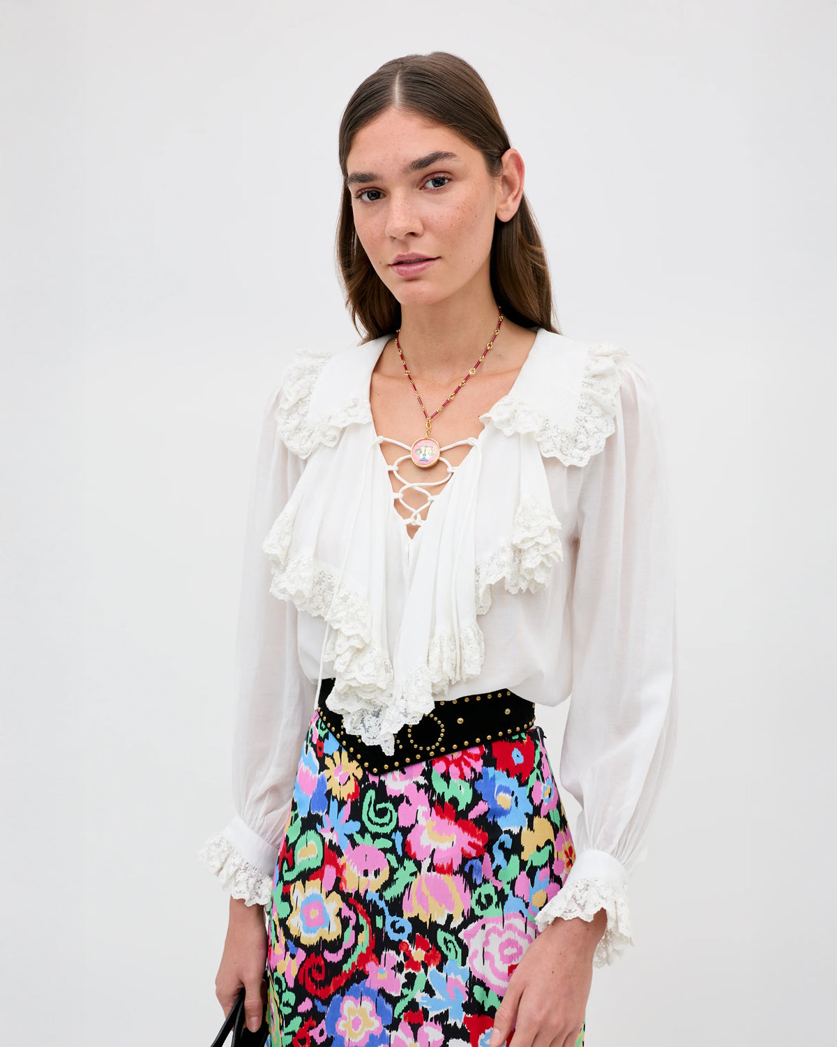 Milia Top - White