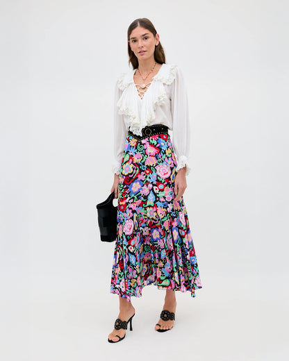 Milia Top - White