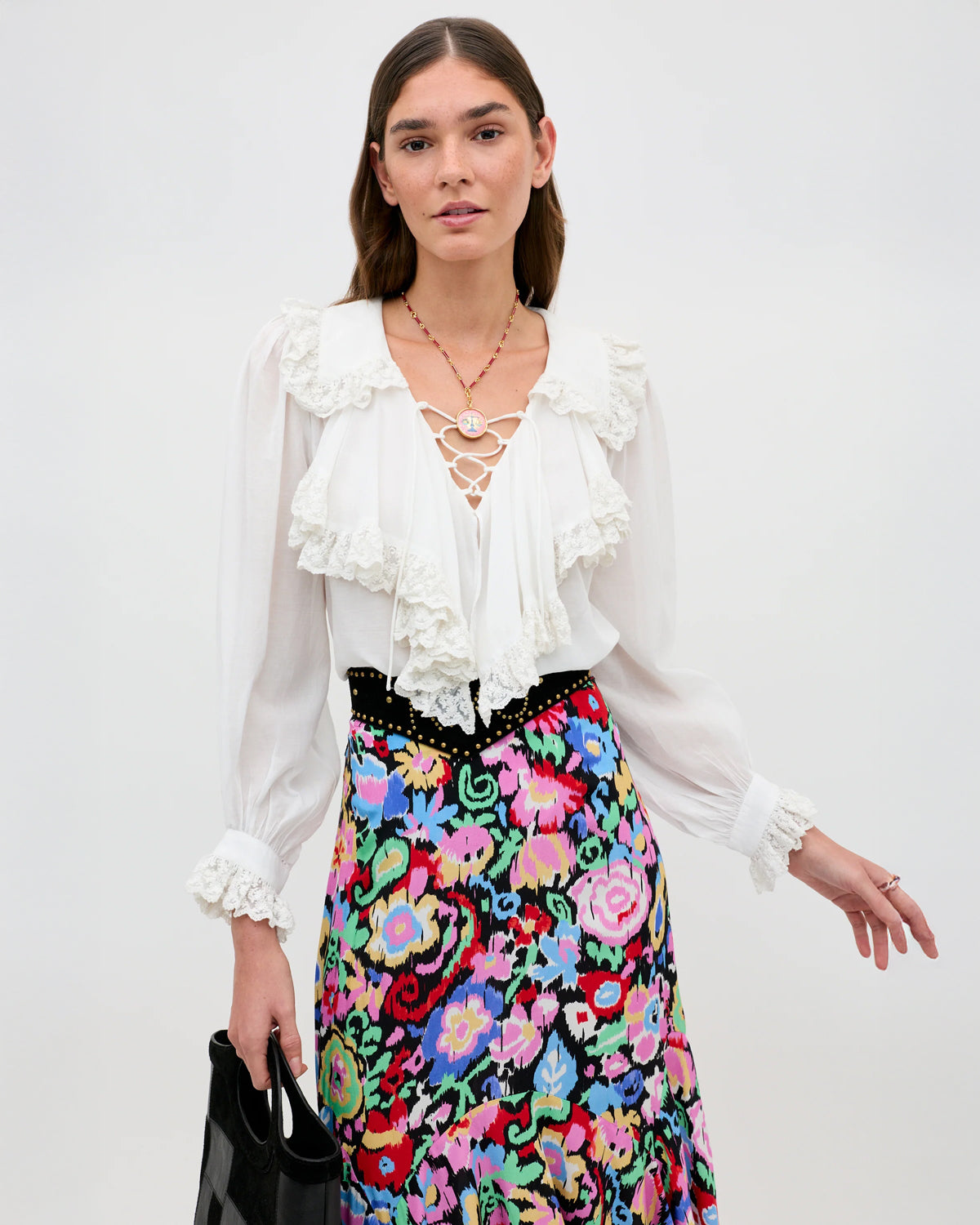 Milia Top - White