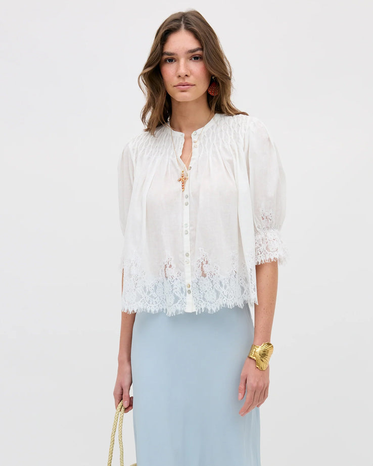 Erika Top - Ivory