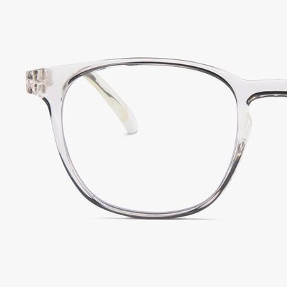 Dalston Glossy Glasses - Crystal