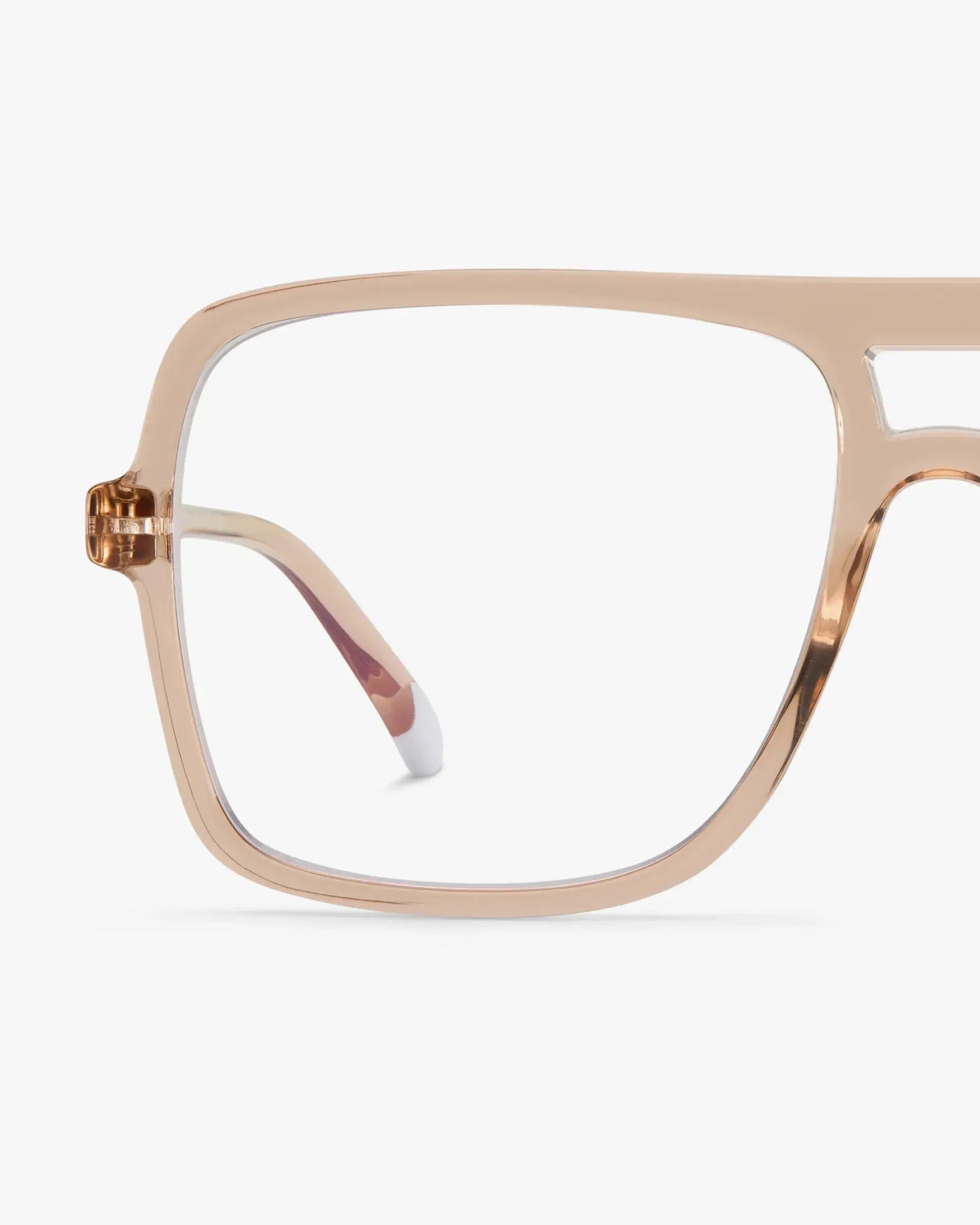 Jake Glossy Reading Glasses - Rose