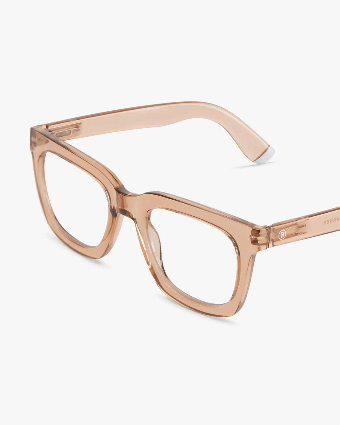 Max Glossy Reading Glasses - Rose