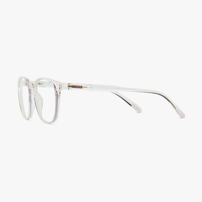 Dalston Glossy Glasses - Crystal