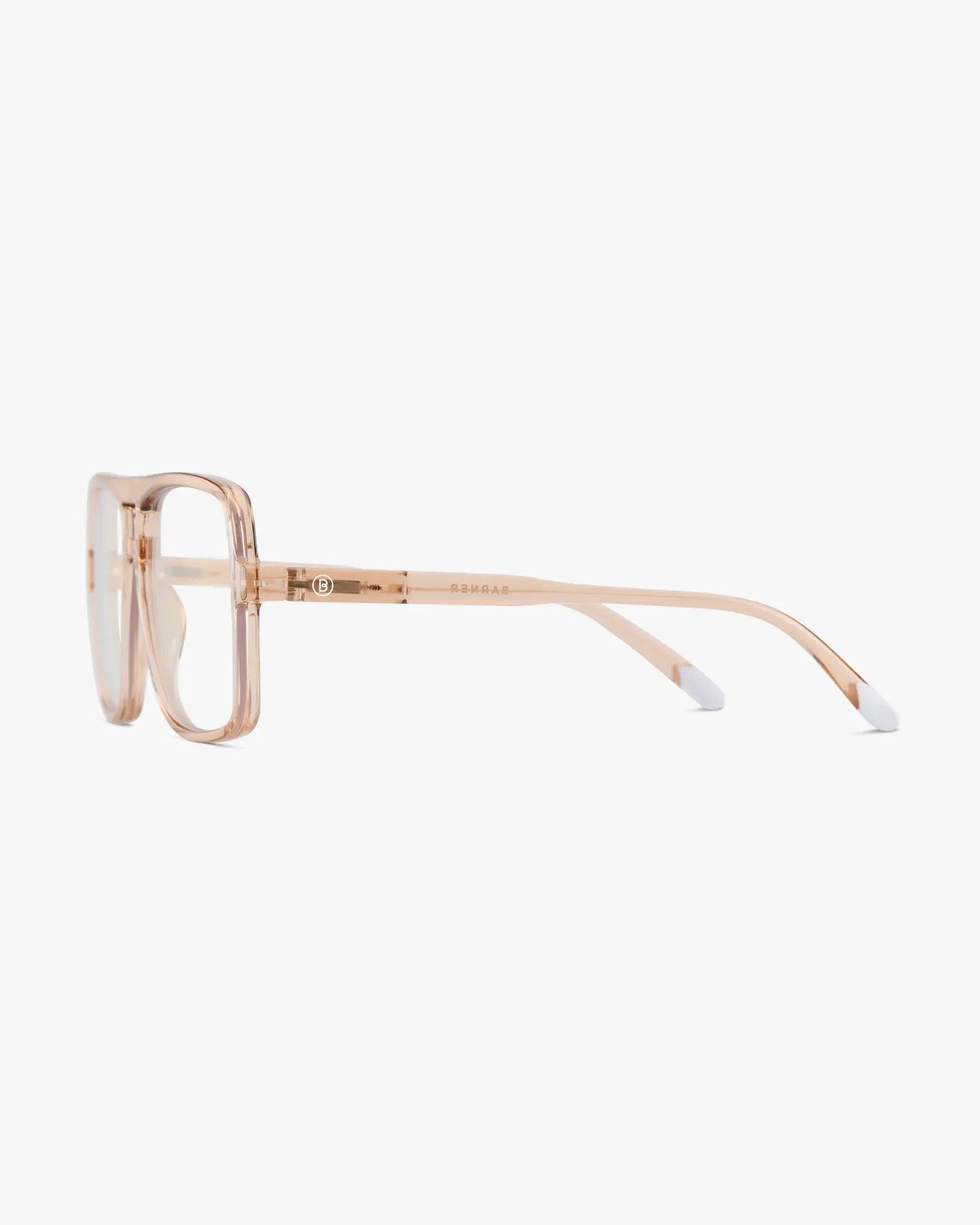 Jake Glossy Reading Glasses - Rose