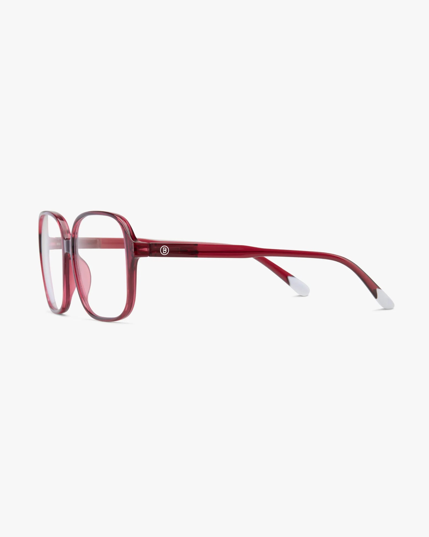 Pascal Glossy Reading Glasses  - Cherry Lacquer