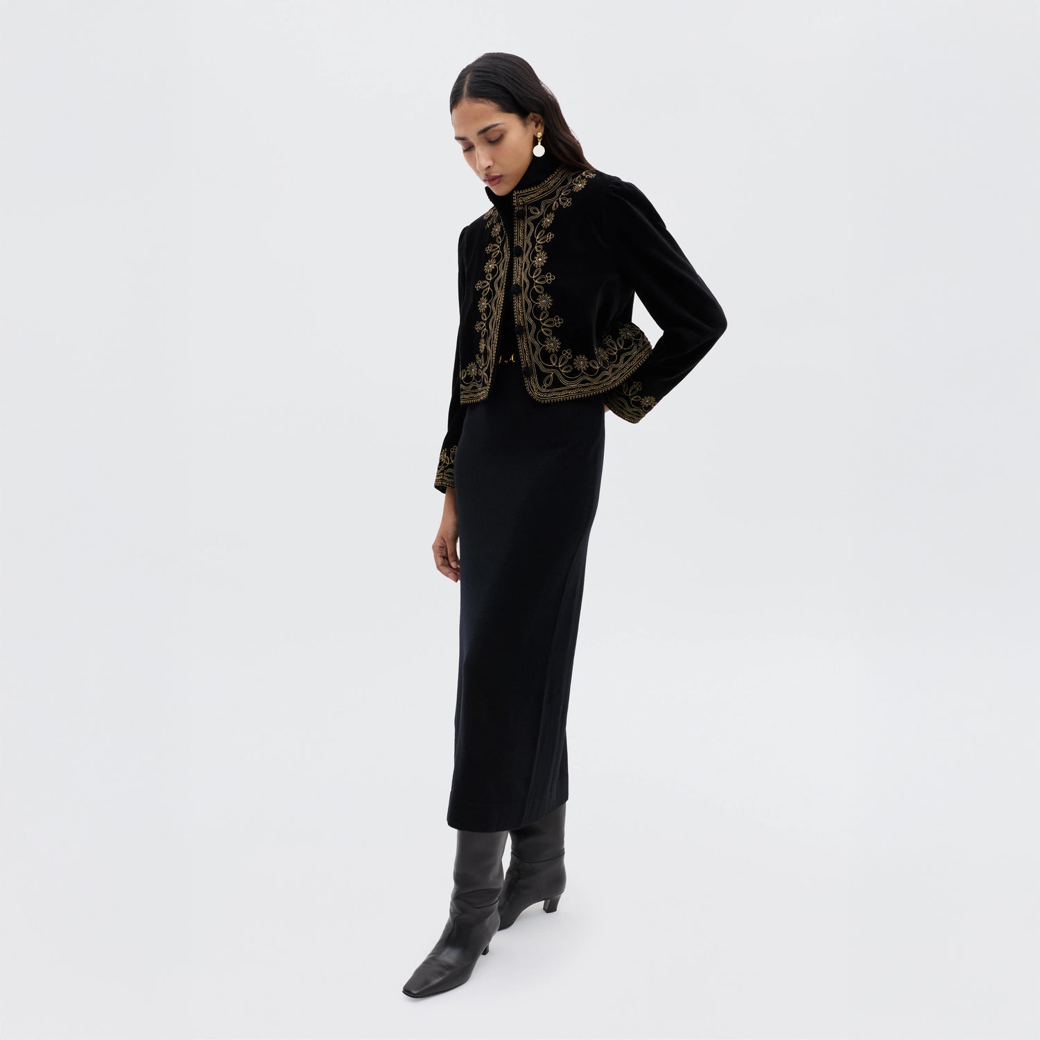 Denver Jacket - Soutache Embroidery