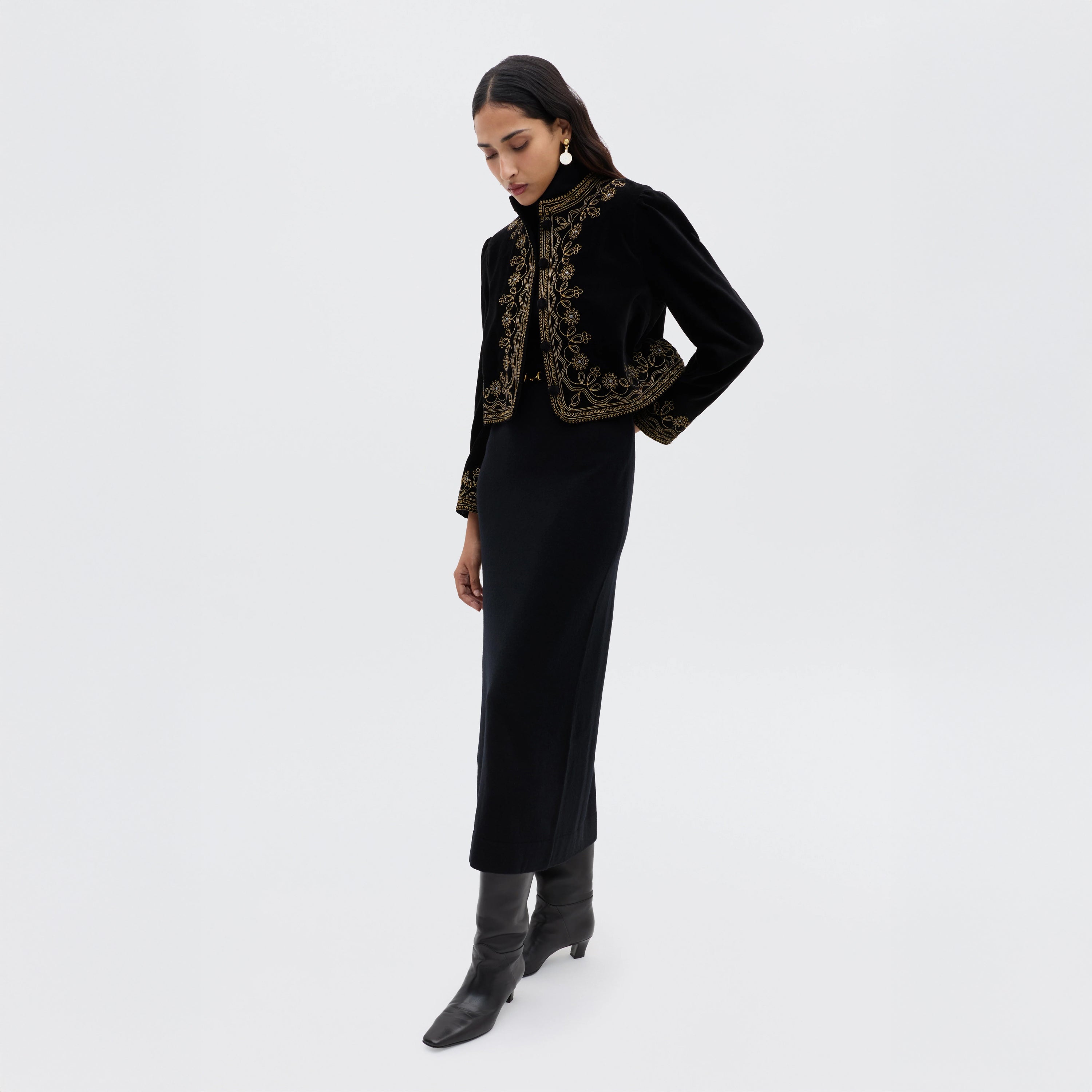 Denver Jacket - Soutache Embroidery