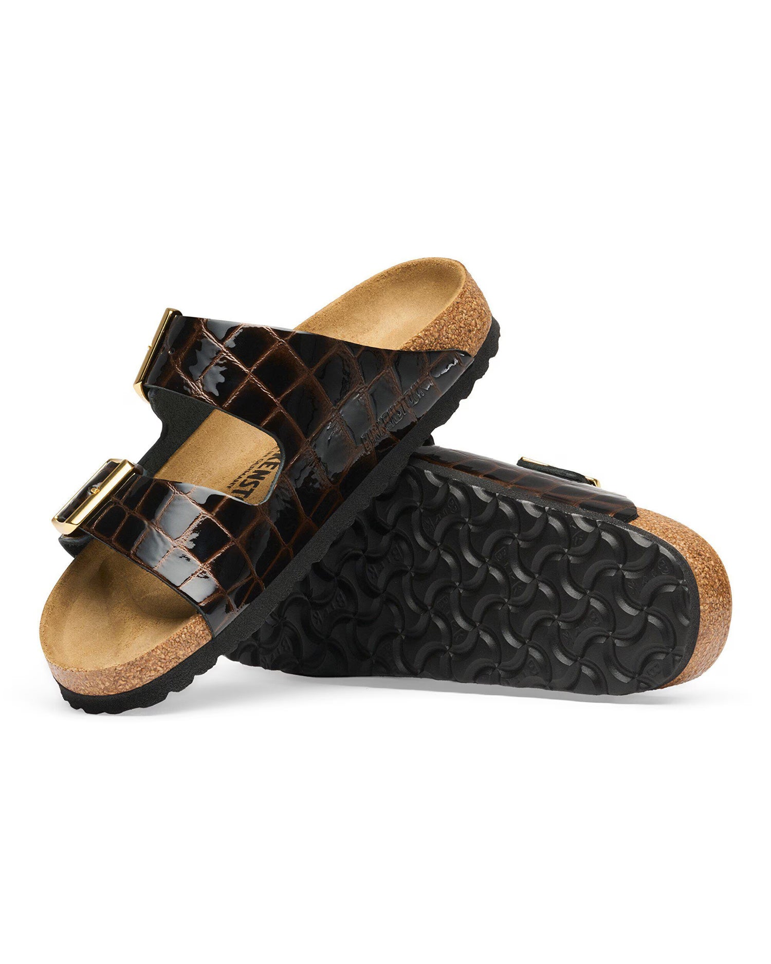 Arizona Leather Women - Emboss Leather Black
