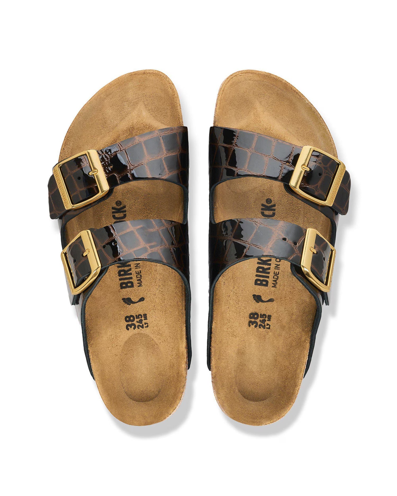Arizona Leather Women - Emboss Leather Black