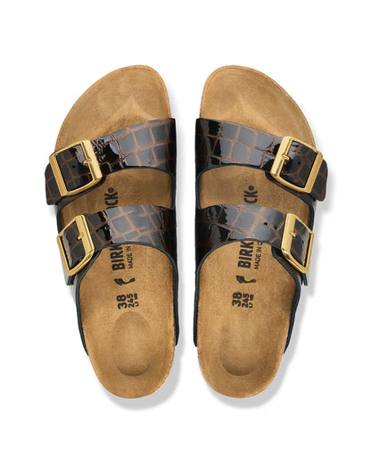 Arizona Leather Women - Emboss Leather Black