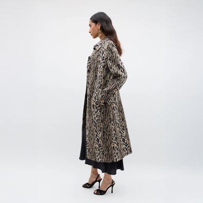 Milly Coat - Bohemia Leopard