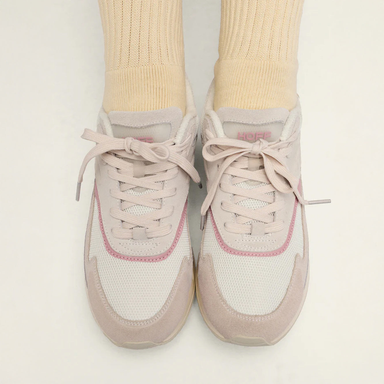 Skyline Trainers - Jin Mao-Beige Pink