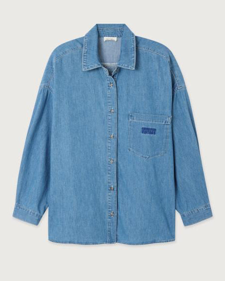 Izeway Blouse - Medium Blue