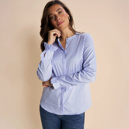 Mattie Flip Shirt - Light Blue