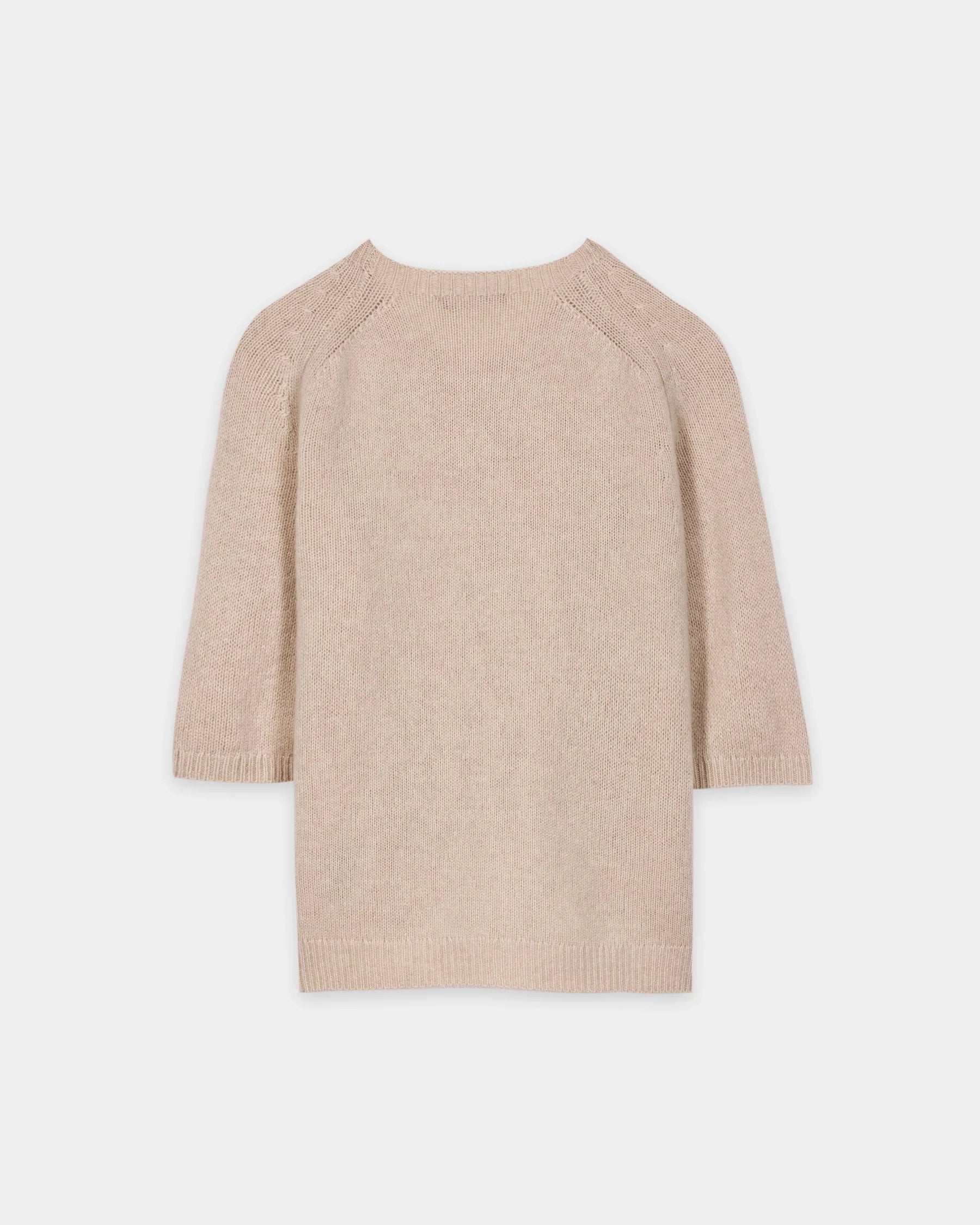 Cashmere Blend Pullover - Cappuccino